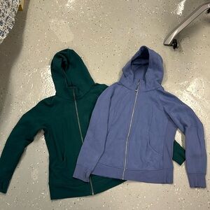 2 Women’s Lululemon Full Zip Scuba